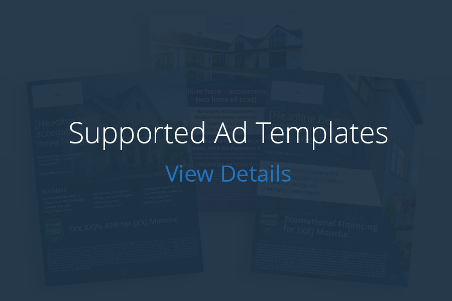 Supported Ad Templates